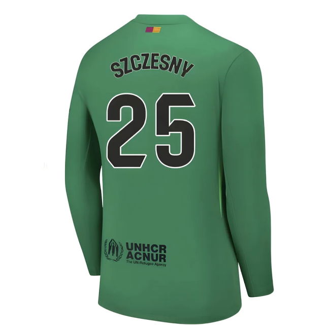 Home Shirt for Barcelona Goalkeeper 2025-2026 (Unisex