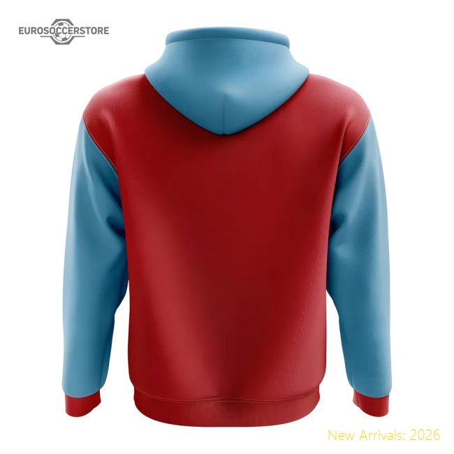 Mongolia Concept Country Football Hoody (red) - Official Design
