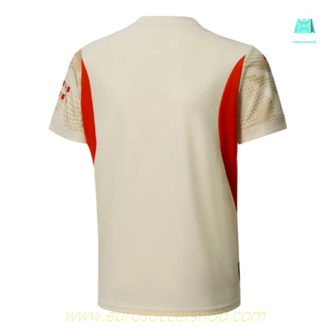 2024-2025 Man City Away Goalkeeper Shirt (Alpine Snow) - Kids