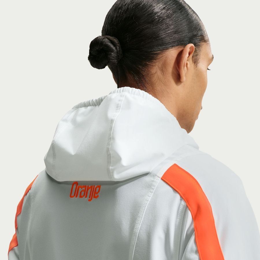Holland Track Top Dri-FIT Energy Woven World Cup 2026 - White/Hyper Crimson