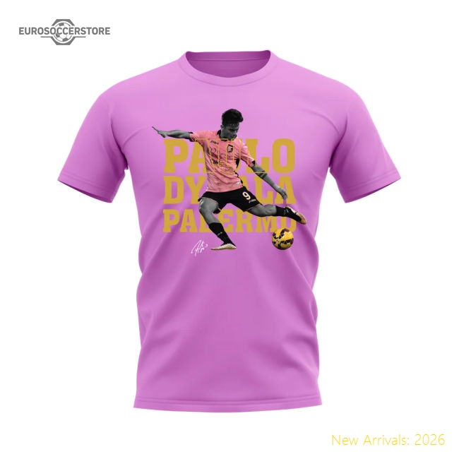 Premium Paulo Dybala Palermo Fc Player Tee (pink) - Affordable