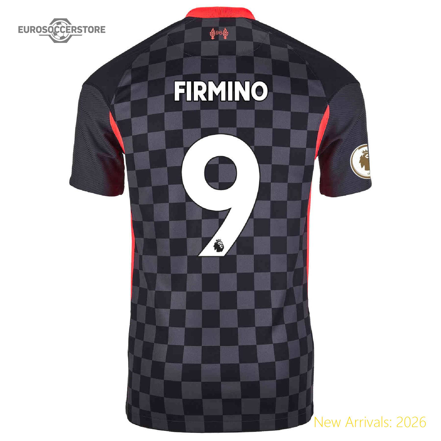 Club Approved Adult Liv Roberto Firmino Superior Third Jersey 2020