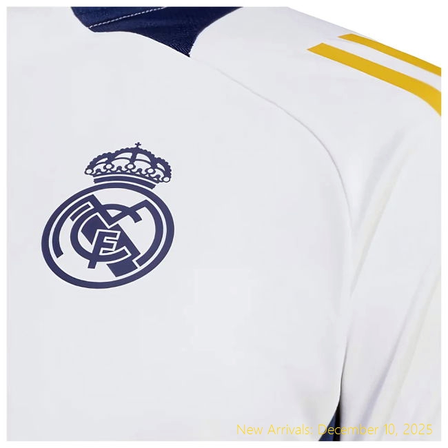 2024-2025 Real Madrid Training None - Genuine Game Day - White Color