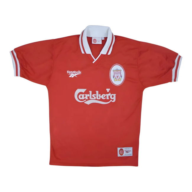 Liverpool Certified Liverpool 1996-98 Home Shirt (XL) (Very Good)