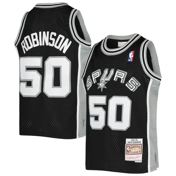 David Robinson SAS Swingman Jersey - retro exclusive - Black