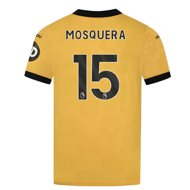 Intense Wolves Wolves Home Shirt Mosquera #15 Durable Material Mod...