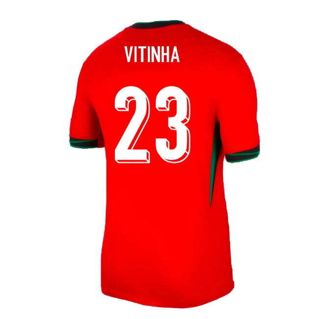 Low Cost 2024-2025 Portugal Home Shirt (Vitinha 23) Online Shop
