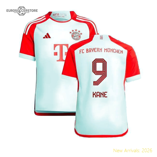 Genuine 2023-2024 Bayern Munich Home Shirt (Kids) (Kane 9)