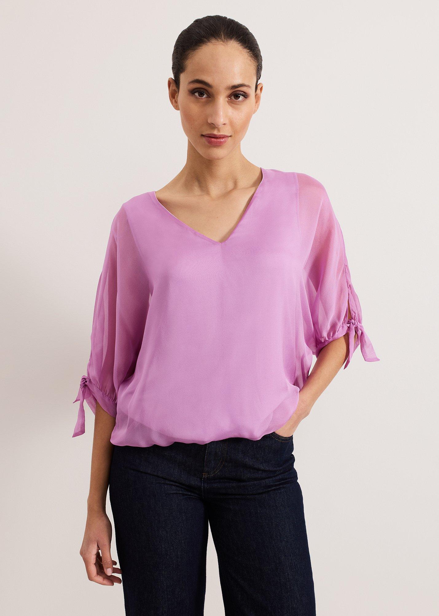 Madison Silk Blouse