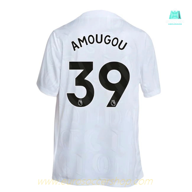2025-2026 Chelsea Academy Pro Pre-Match Football Top (White) (Amougou 39)