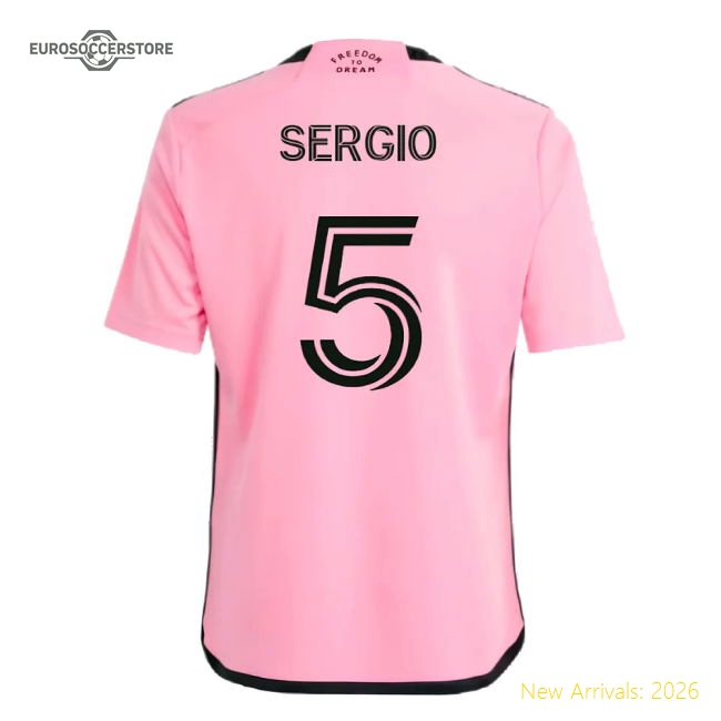 2024-2025 Football Team Kids Non-toxic Jersey Sergio Aeroready