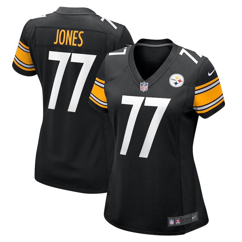 None Broderick Jones PIT Steelers Powerful Official Jersey Game Day We