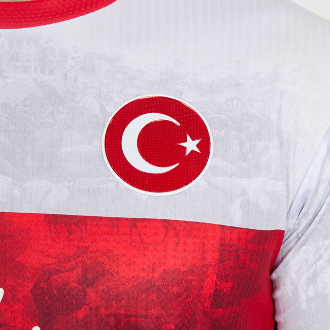 Team Turkey Legacy Football Jersey (Wolvate) Adult Short Sleeve