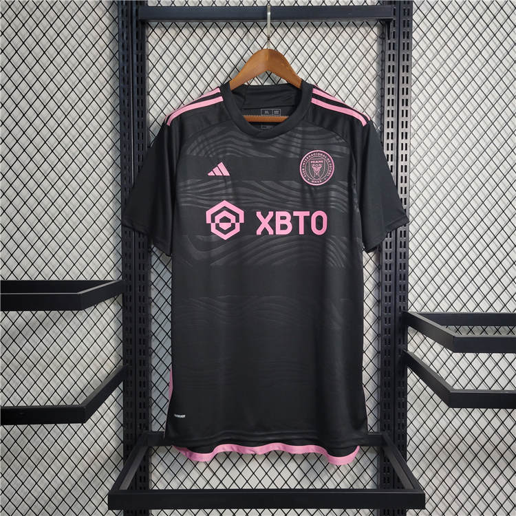 Premium Quality 2023 INTER MIAMI AWAY BLACK SHIRT MESSI 10