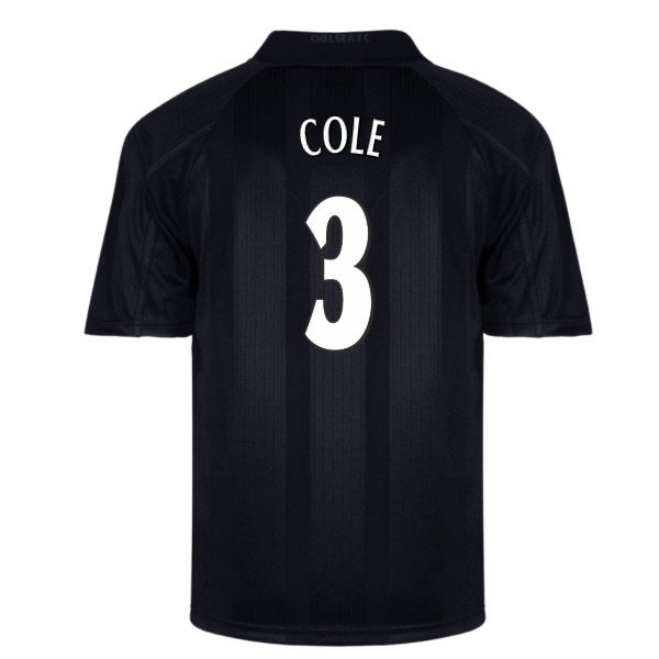 [CGP] Chelsea Out Retro Shirt Home Black Uniform 1998 (Cole 3)