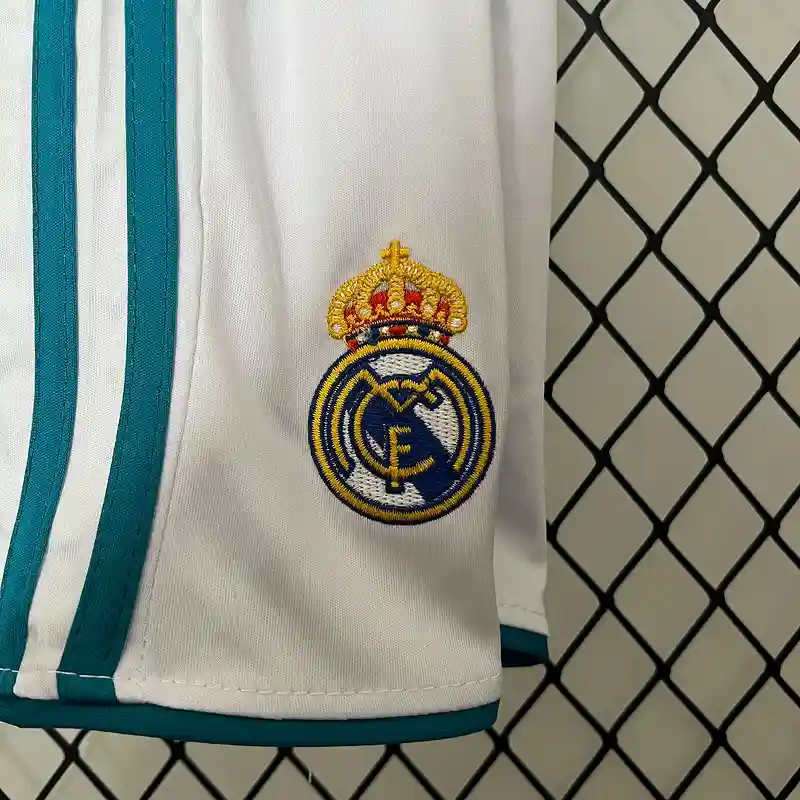 2017-2018 Kids Real Madrid Jersey retro kit
