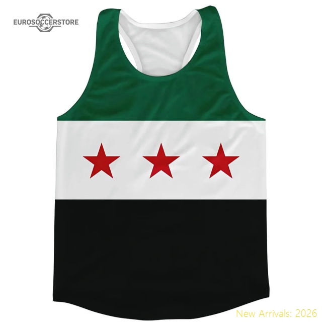 Syria Flag 20242025 Regular Official Jersey Lightweight