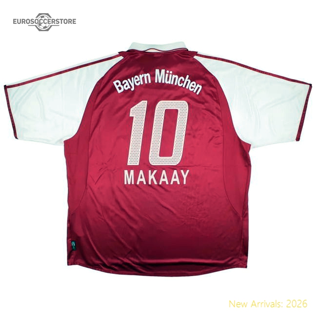 Top-grade Bayern Munich 2003-04 First Jersey (xxl) Makaay 10 (very