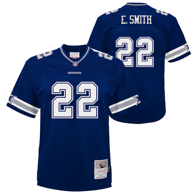 None Emmitt Smith DAL Cowboys Sleek Premium Material Jersey Game Day W