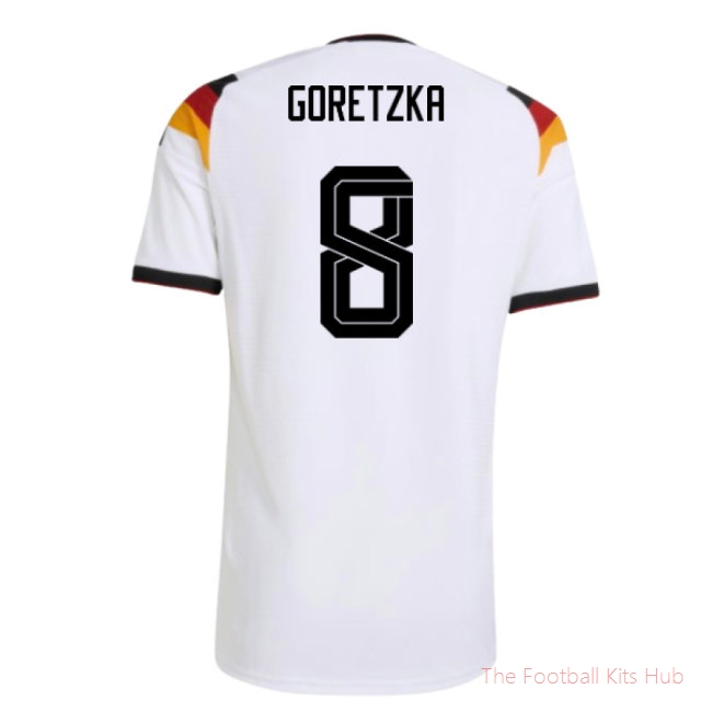 2026-2027 Germany Authentic Home Shirt (Goretzka 8)