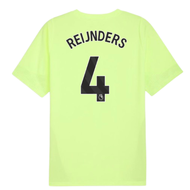 Man City 2025-2026 Jersey (Fizzy Apple) (Reijnders 4) (Fizzy Apple)