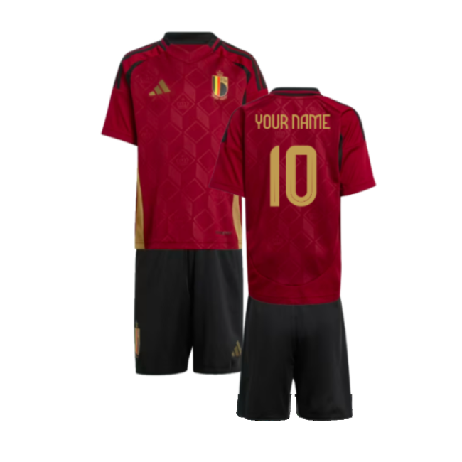 Premium 2024-2025 Belgium Home Team Soccer Durable High Professional