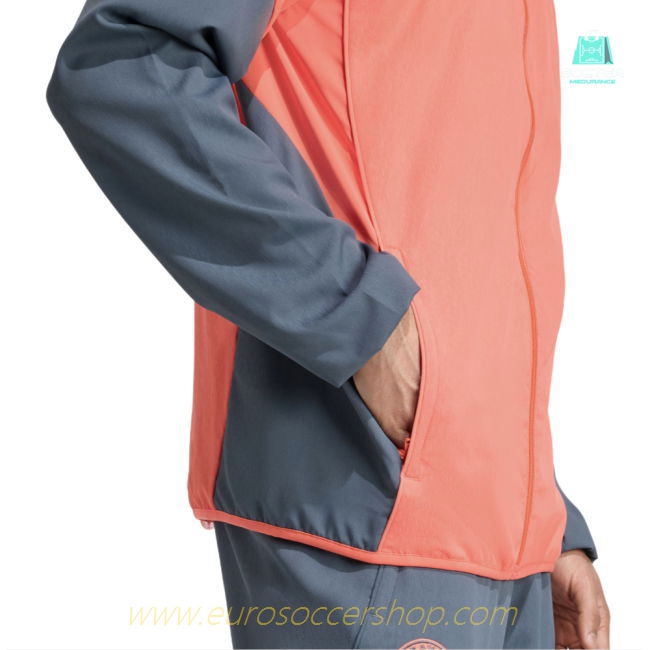 2025-2026 Bayern Munich Presentation Jacket (Easy Coral)