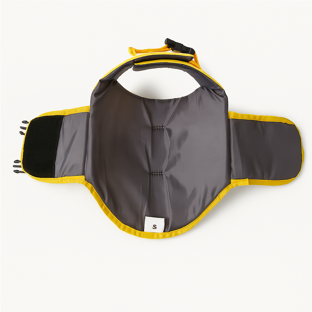 Waterproof Life Jacket With Handle For Frenchie Pups | Vet-recommended