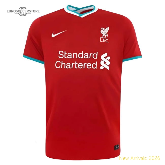 Liverpool Children 2020 Home Jersey Shirt Football Fan Apparel