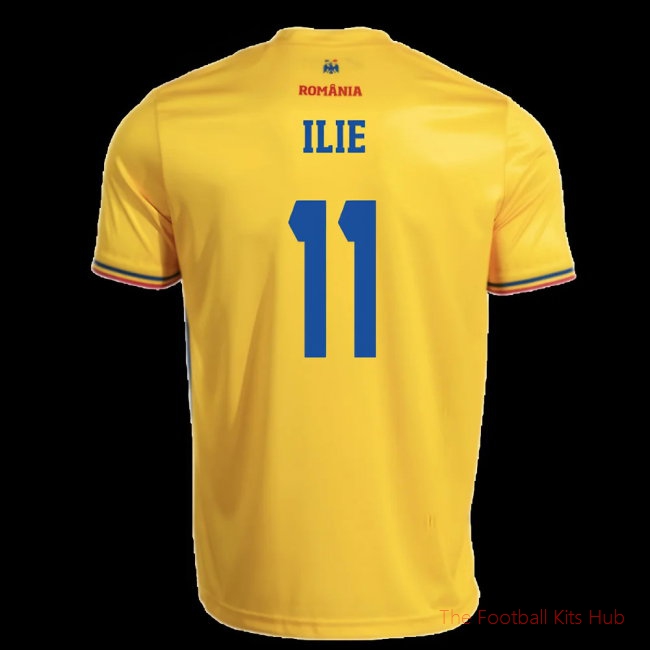 2025-2026 Romania Home Replica Shirt (Kids) (Ilie 11)