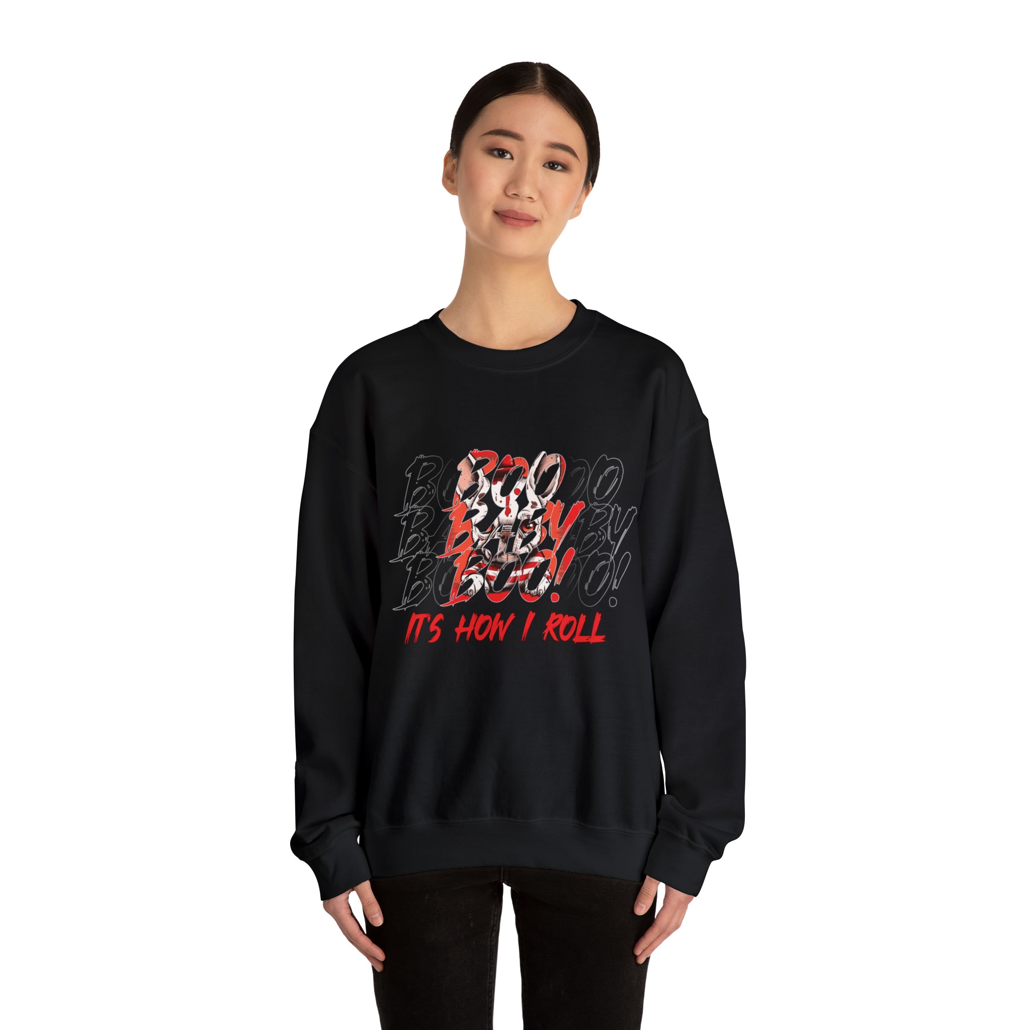 - Comfy I Roll Halloween Unisex Sweatshirt Indoor Comfort | Stylish Look