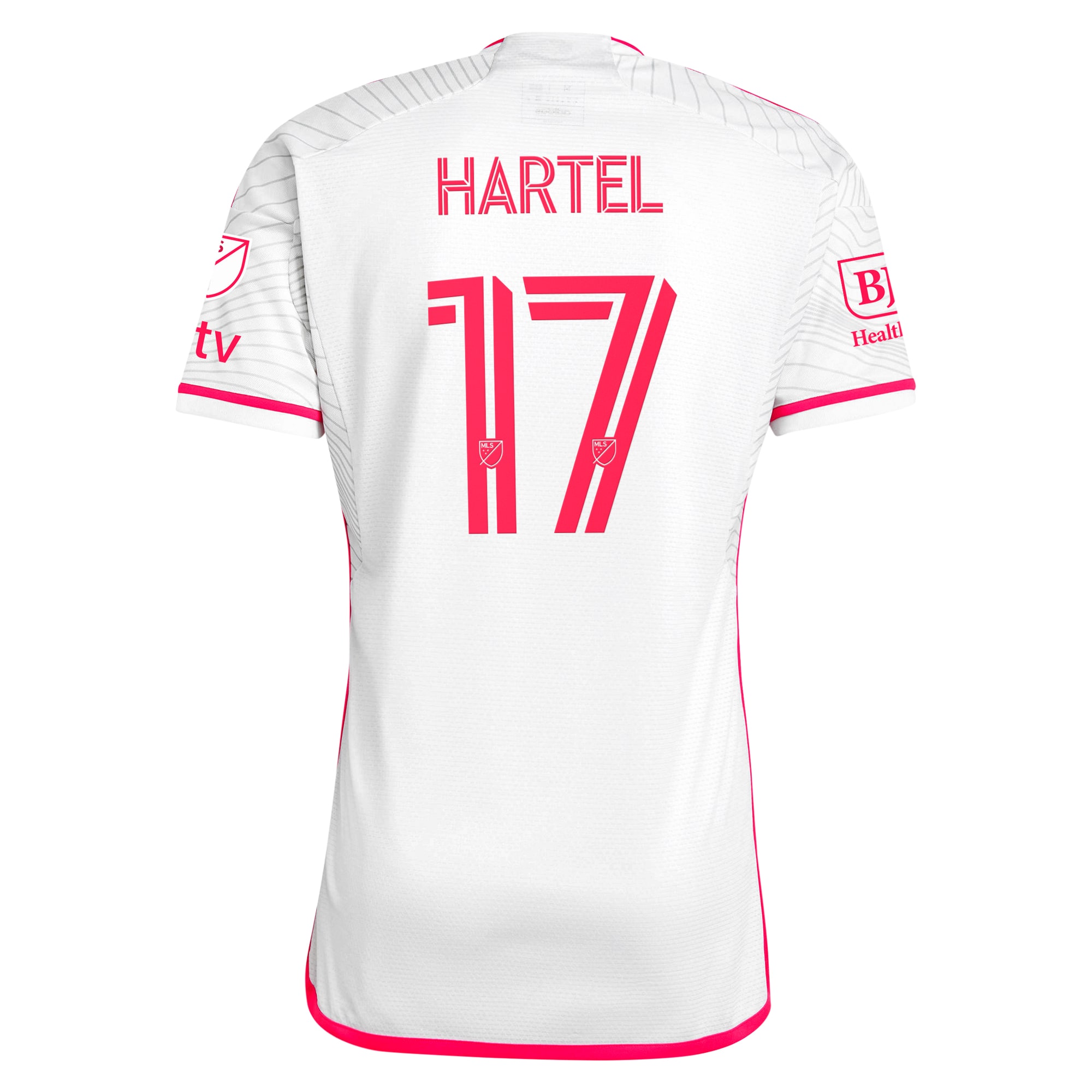 [SJH] Marcel Hartel St. Louis City SC 2024 The Confluence Kit Authentic Player Jersey - White