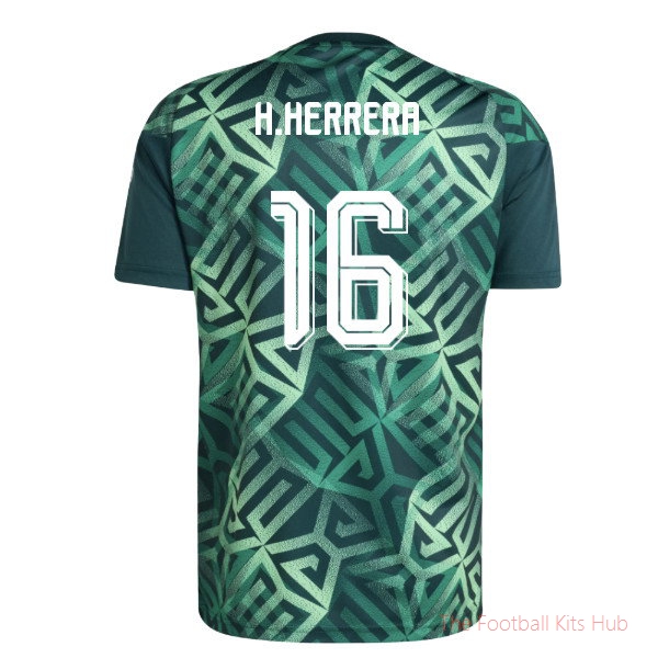 Elite Mexico 2026-2027 Home Pre-Match Shirt (H.Herrera 16)