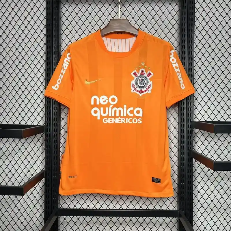 2010 Corinthians Orange Soccer retro kit