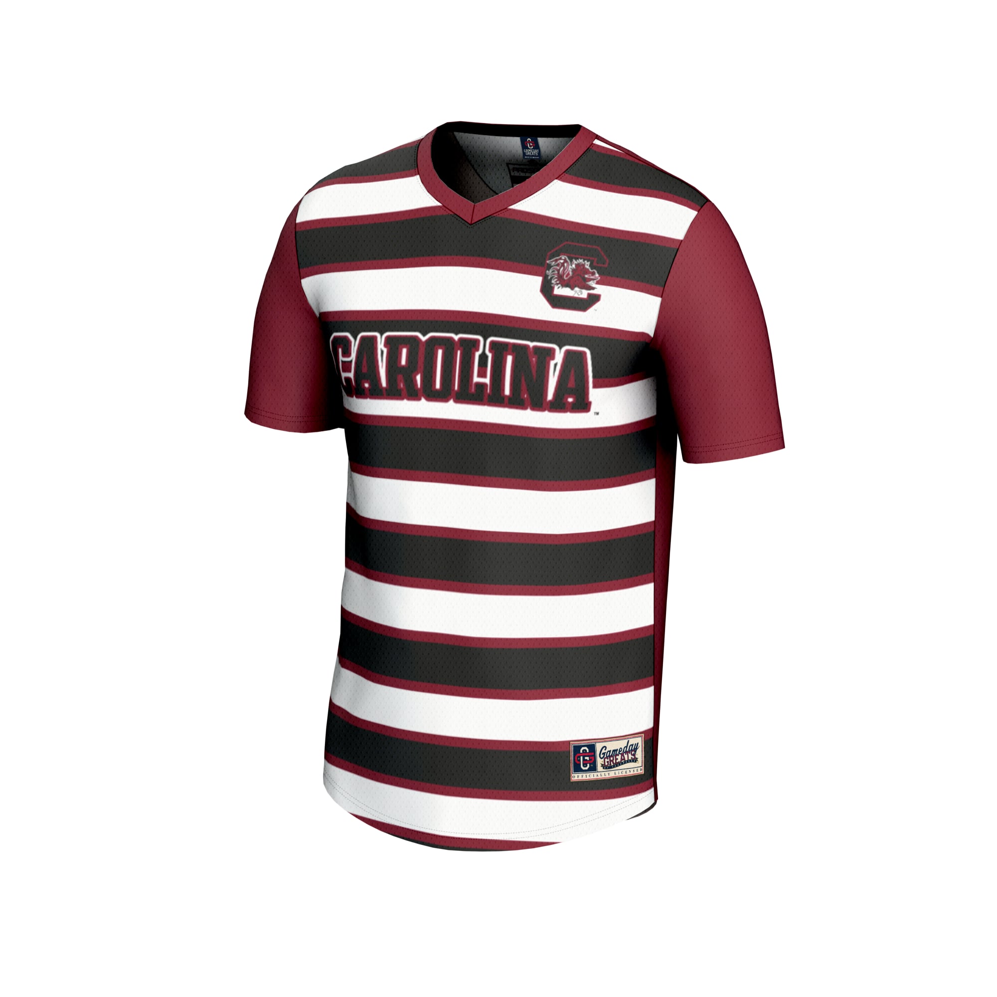#1 South Carolina Gamecocks GameDay Greats Youth Lightweight Soccer Fashion Jersey - Garnet