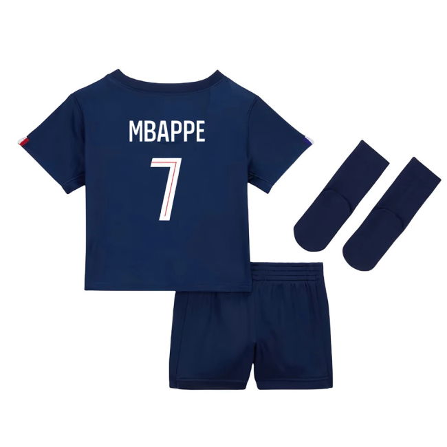2025-2026 PSG Home Kit - Baby Stretch Fabric Lightweight