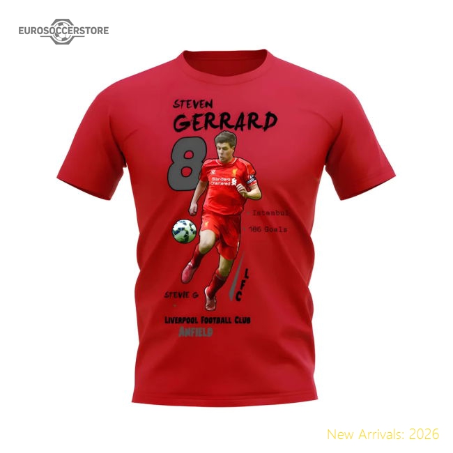 Liverpool T-Shirt Fan Version For Adults (Red) Match Day Shirt