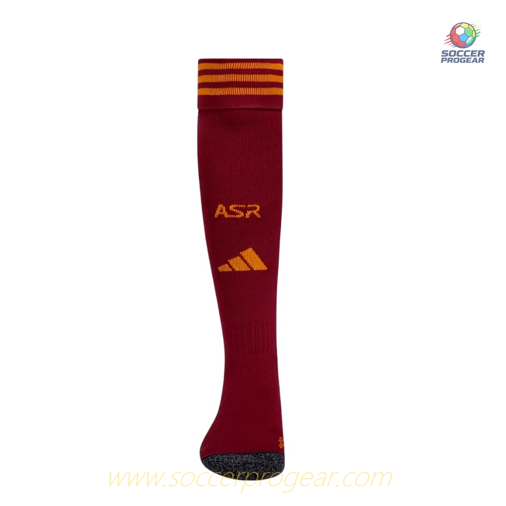 AS Roma Home Kids Edition' Soccer Uniform Football Jersey 2025-2026 Season El Shaarawy