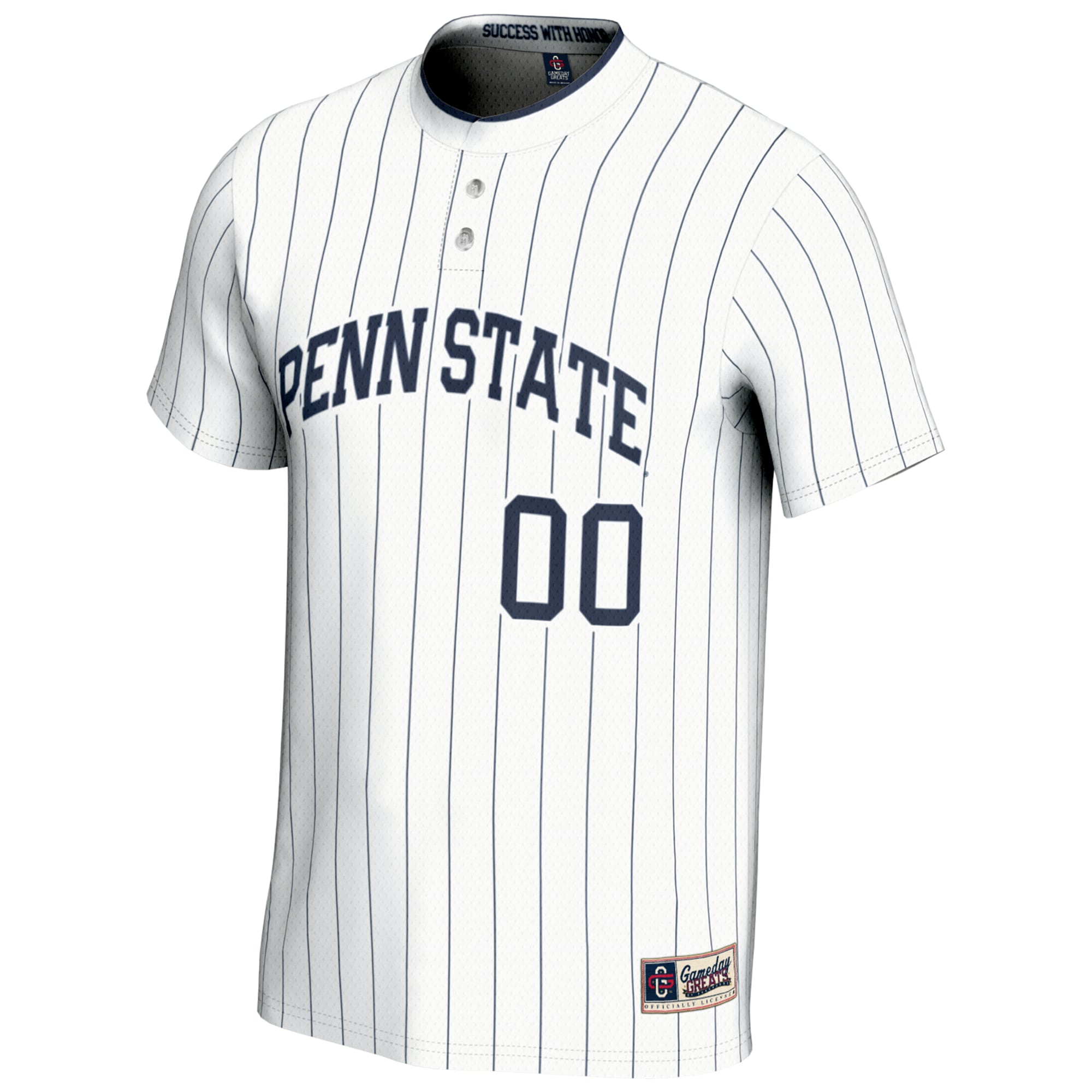 [DDG] Penn State Nittany Lions GameDay Greats Youth NIL Pick-A-Player Lightweight Softball Jersey - White