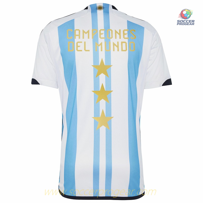 ARGENTINA Genuine 3 STAR WORLD CHAMPION JERSEY