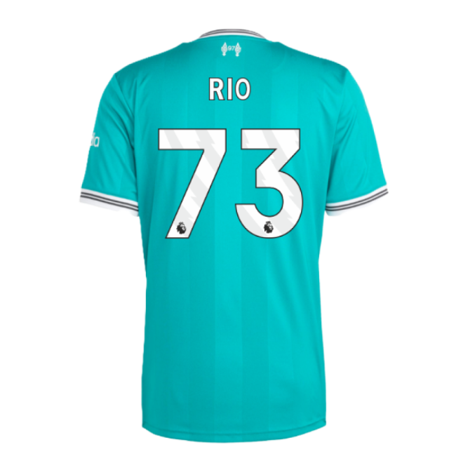 Classic 2025-2026 Liverpool Third Vintage Jersey Stretchable Rio #777
