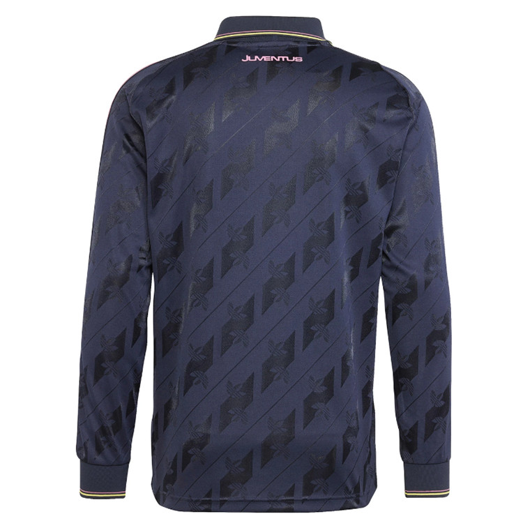 2425 Juventus Lifestyler Long Sleeve Shirt - Official Replica 7873