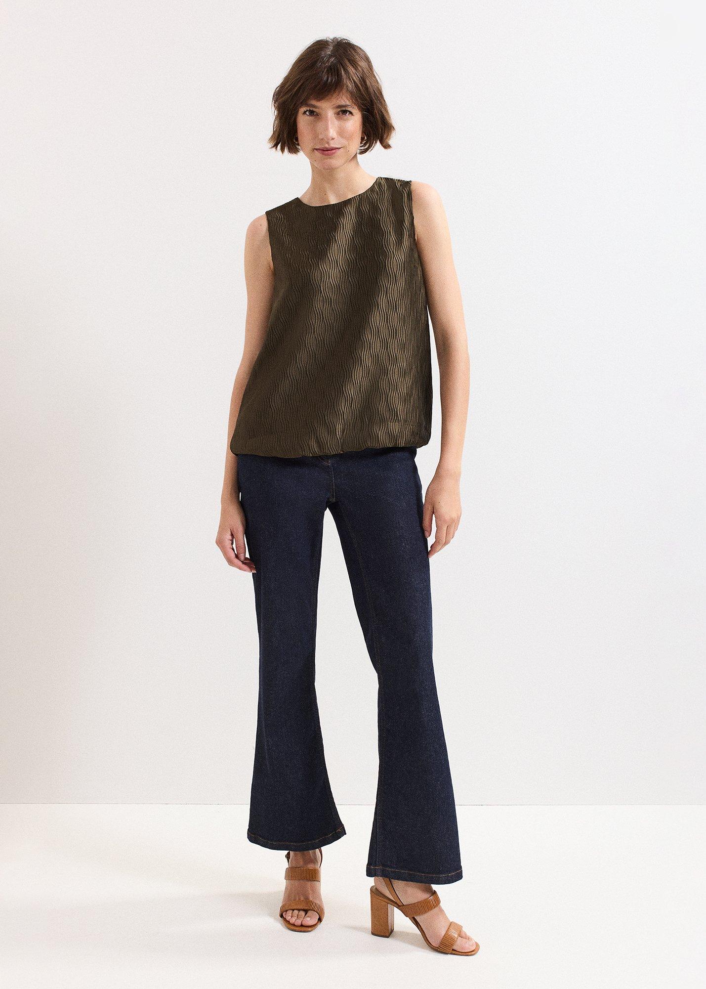 Zula Bubble Hem Top