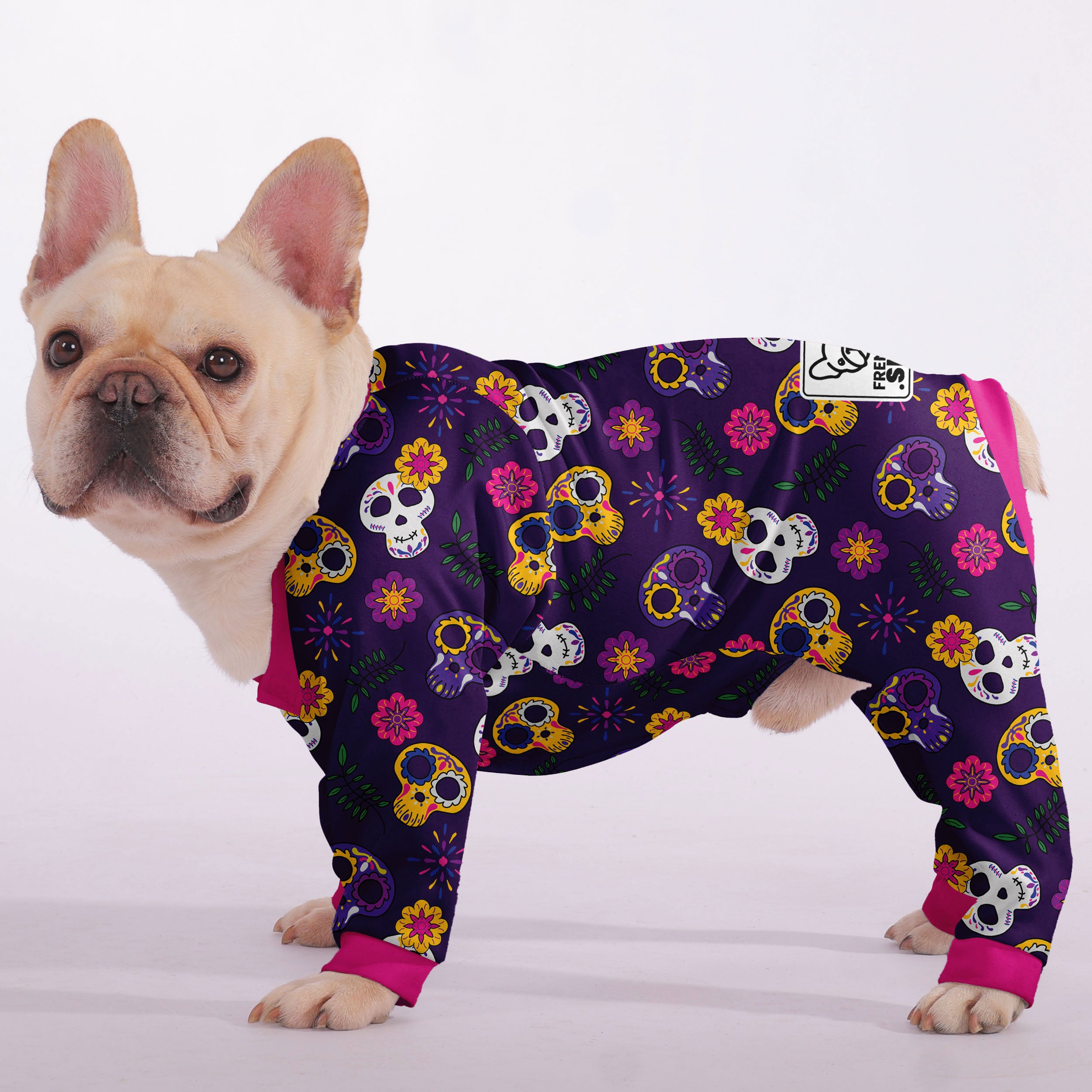 Bow - Premium Frenchie Pajamas Summer Wear | Safe For Paws