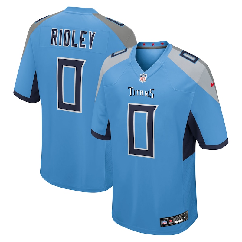 None Calvin Ridley TEN Titans Energetic Authentic Jersey Game Day Wear