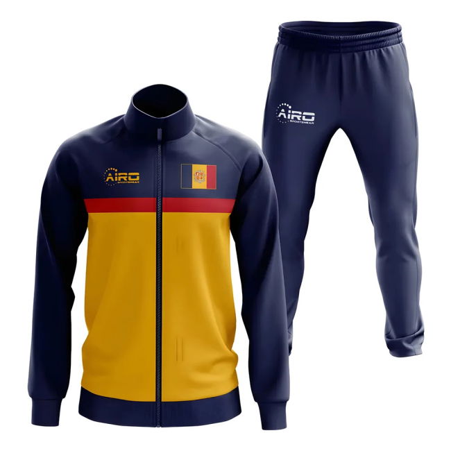 Andorra Concept Football Tracksuit (Navy)