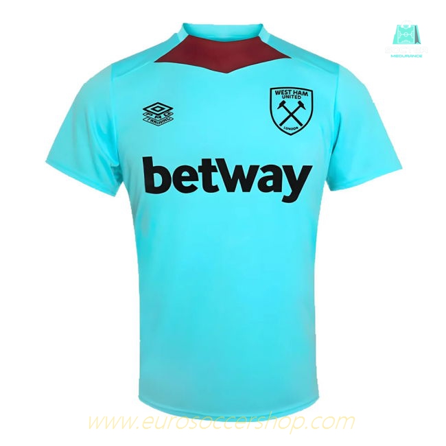 2024-2025 West Ham Training Jersey (Blue Radiance)