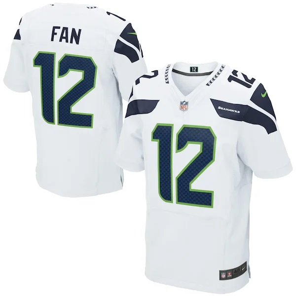 Performance Seattle Seahawks Elite Jersey - Premium White NFL Fan J...
