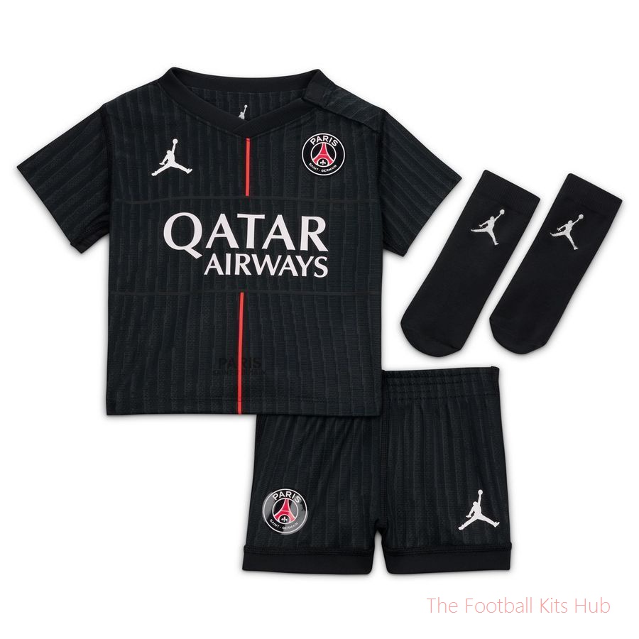 [LK] Paris Saint Germain Fourth Shirt 2025/26 Baby-Kit Kids