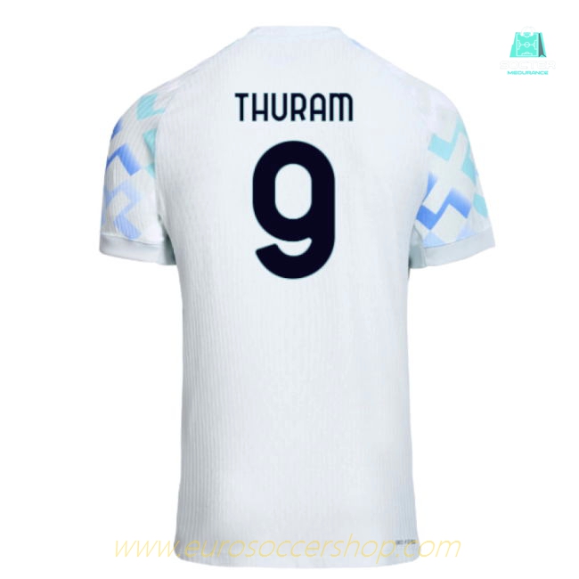 2025-2026 Inter Milan Authentic Away Shirt (Thuram 9)
